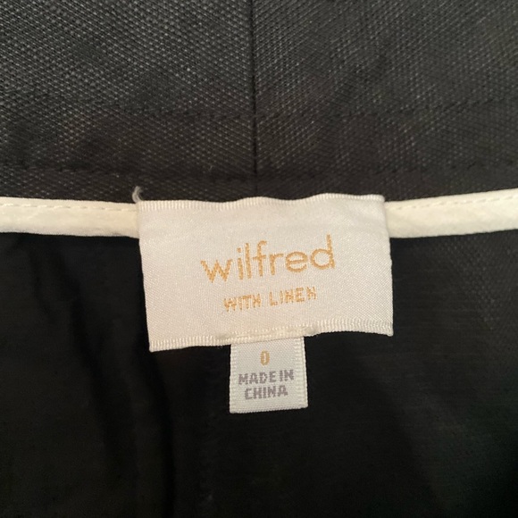 Wilfred with Linen Allant Pant- charcoal - Picture 2 of 5